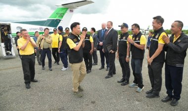 "บิ๊กเบนซ์ " รมว.เกษตรฯ-"สส.ปั้น" ลงพื้นที่จังหวัดตาก ติดตามความก้าวหน้าโครงการพัฒนาสนามบินตาก