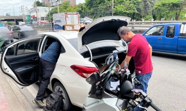 รวบโอปป้าแดนโสม ขับรถซ่อนเครื่อง FBS ตระเวนส่ง SMS ปลอมกลางกรุง