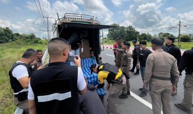 ไล่ล่าระทึก!หนุ่มซิ่งกระบะขนยาบ้า 2.6 ล้านเม็ดหนีข้ามจังหวัดหนีไม่รอด