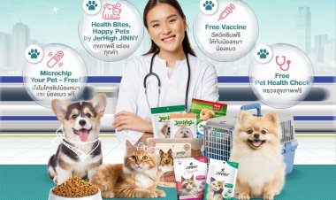 JerHigh JINNY-Airport Link ชวนคนรักสัตว์เลี้ยงมาเช็คอัพ! สุขภาพน้องหมา&เจ้าเหมียวกัน