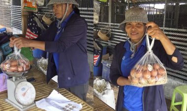 ชีวิตเปลี่ยน! สาว อสม.เลี้ยงไก่ไข่ออร์แกนิก ขายไข่เป็นกิโล โกยรายได้สุดปัง