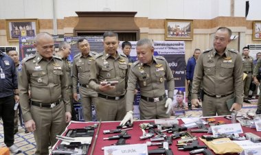 ตร. เปิดยุทธการ “พิชิตคนพาล  อภิบาลคนดี” ยึดอาวุธเถื่อนล็อตใหญ่กว่า 6 พันกระบอก