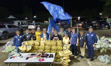 ปฏิบัติการ “ตัดไฟแต่ต้นลมครั้งที่ 5”ทลายเครือข่ายผู้ค้ายาเสพติดยึด 3.5 ล้านเม็ด ทรัพย์กว่า 27 ล้าน