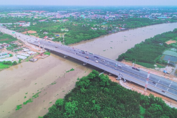 เปิดใช้แล้วสะพานเลี่ยงเมืองฉะเชิงเทรา 365 ข้ามแม่น้ำบางปะกง