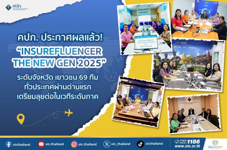 คปภ.เดินหน้าสร้างความรู้ด้านการบริหารความเสี่ยงและการประกันภัยสู่เยาวชนไทย