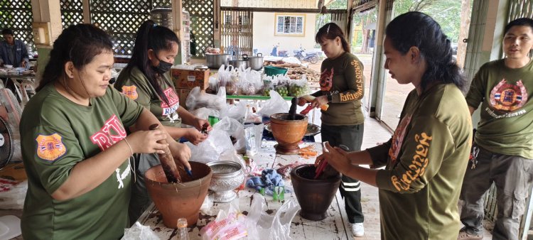 พลังไทย!จัดโรงครัวแนวหลังสู่แนวชายแดนไทย- กัมพูชา ที่สระแก้ว