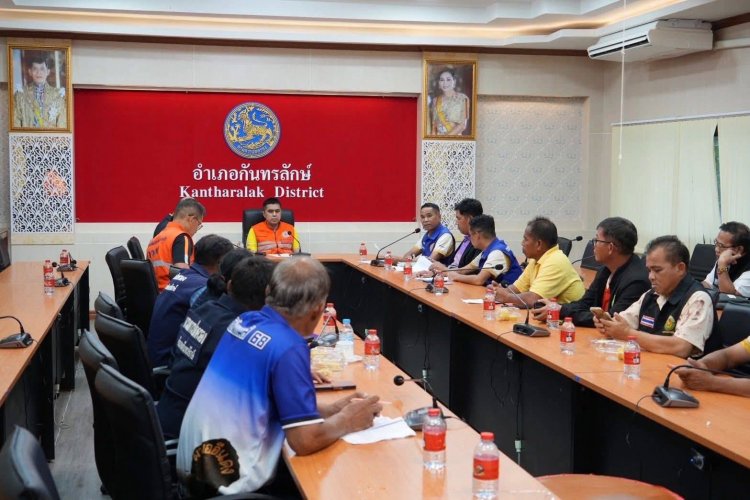 ศรีสะเกษเร่งรัดช่วยเหลือผู้ประสบภัยในพื้นที่อำเภอกันทรลักษ์ 498 หลัง มูลค่าความเสียหายเกือบ 30 ล้านบาท