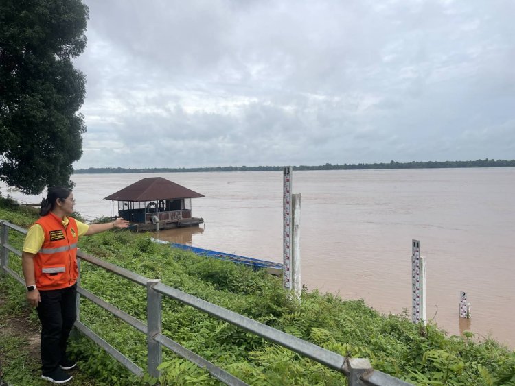 พายุ "ทาจิกิ"พัดผ่านฝนชุกช่วยเติมน้ำ 4 อ่างอำนาจเจริญตุนใว้หน้าแล้ง