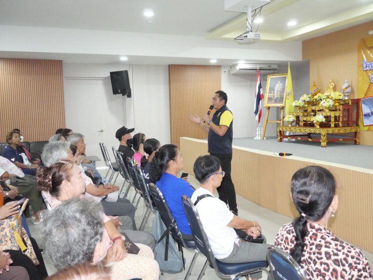 ทม.แพรกษาใหม่จัดฝึกอบรมศึกษาดูงานด้านปภ.ให้ภาคประชาชน