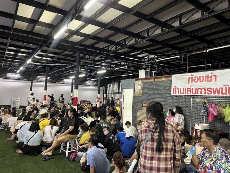 เปิดปฎิบัติการ "สิงห์ปราบพยศ"บ่อนในตำนาน "นวย ดอนเมือง"รวบ 200 นักพนัน