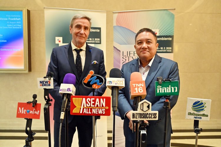 เยอรมัน ปลุกผู้ประกอบการไทยร่วมงานแฟร์นานาชาติยักษ์ใหญ่ เปิดประตูสู่ตลาดโลก