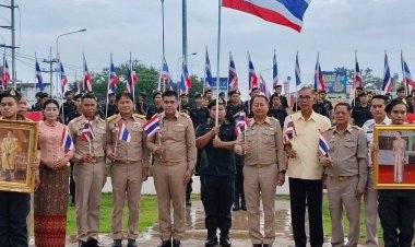 ศรีสะเกษรวมใจ “กันทรลักษ์รวมพลังสู่ชายแดน ปกป้องแผ่นดินไทย” ส่งพลังศรัทธาให้ทหารกล้าแนวหน้า