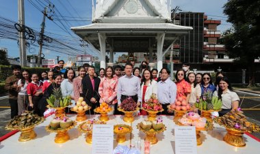 คังเซน-เคนโก ทำพิธีสักการะพระพรหมและสิ่งศักดิ์สิทธิ์เนื่องในเทศกาลสารทจีน