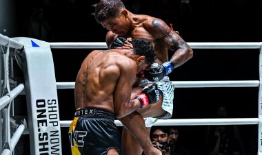 เดือดไม่ยั้ง! “กุหลาบดำ” ไล่อัดทุบแต้ม “ฟิลิปเป” ศึก ONE ลุมพินี 123