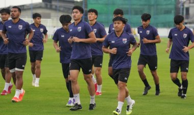 ทีมชาติไทย U23 ซ้อมเข้ม เตรียมฟัด "เลบานอน"หวังเก็บ 3 แต้ม