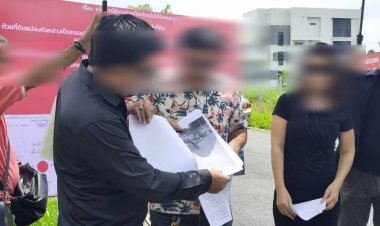 สาวร้องสื่อขอความเป็นธรรมถูกยืดที่ดินทำถนนสาธารณะเข้าหมู่บ้าน