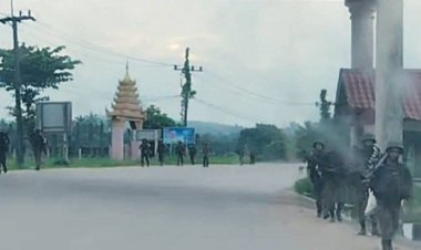 กองทัพเมียนมาส่งทหาร3พันนายเปิดศึกสู้รบเดือดกะเหรี่ยง ตาย-เจ็บอื้อ ยึดเมืองเมียวดีแล้ว