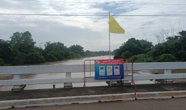 ปภ.แจ้งเตือนน้ำล้นตลิ่งท่วมชุมชนตลาดเก่าปราจีนบุรี