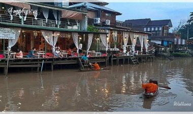หนีกรุง!!!  มุ่งสู่“ตลาดน้ำอัมพวา” ท่องเที่ยววิถีไทย ดื่มด่ำธรรมชาติ