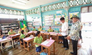 ลุงชาญใจดีร่วมพลังอดีต สส.สุรพงษ์ สูบน้ำโรงเรียนวัดสะแกจนแห้ง เด็กๆดีใจได้กลับมาเรียนหนังสือ