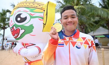 ไทยประเดิม 2 ทอง ว่ายน้ำมาราธอนอาเซียน"ฉลามหวาย" คว้าแชมป์ 10 กม.รุ่นเล็กครั้งแรก