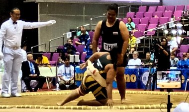 นักกีฬาซูโม่ 400ชีวิตทั่วโลก ร่วมศึกซูโม่นานาชาติ