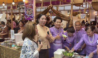 ปราจีนฯยกทัพ “ขนมเขียวใบหยก”ออกบูธขายเทศกาลอาหารถิ่น "ไทยฟุ้ง ปรุงไทย"