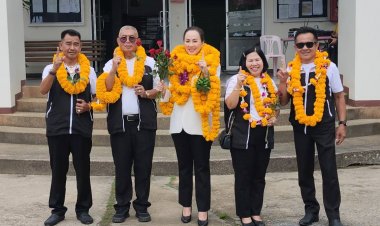 “นายกเจิน”สมัครนายก.อบต.แม่ปะ   ได้เบอร์ 1 พร้อมเปิดตัวทีมงานบริหาร