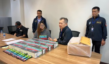 ตำรวจไซเบอร์บุกทลายขบวนการค้าบุหรี่ไฟฟ้าย่านแจ้งวัฒนะ