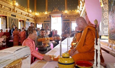 ราชสกุลในพระบาทสมเด็จพระจุลจอมเกล้ารวมใจ บำเพ็ญกุศลเนื่องในวันคล้ายวันพระบรมราชสมภพรัชกาลที่ 5 และรัชกาลที่ 8 ณ วัดราชบพิธ