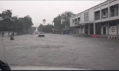 น้ำท่วมโคราชยังน่าห่วง อ่างล้น-คลองเอ่อ อบจ.เร่งสกัดท่วมโรงพยาบาลใหญ่