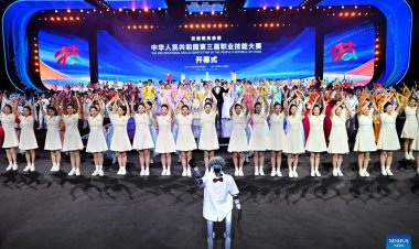 การแข่งขันทักษะอาชีพครั้งที่ 3 จัดขึ้นที่เมืองเจิ้งโจว มณฑลเหอหนาน