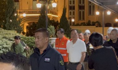 “อนุทิน”ฟิตรุดตรวจคืบหน้าซ่อมแซมถนนทรุด-หลุมยักษ์ หน้ารพ.วิชรพยาบาล