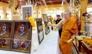 สุดขลังพิธีพุทธาภิเษก“เหรียญวาสนา” หลวงพ่ออ๊อด วัดสายไหม เกจิดังแห่งยุคนั่งปรกอธิษฐานจิต