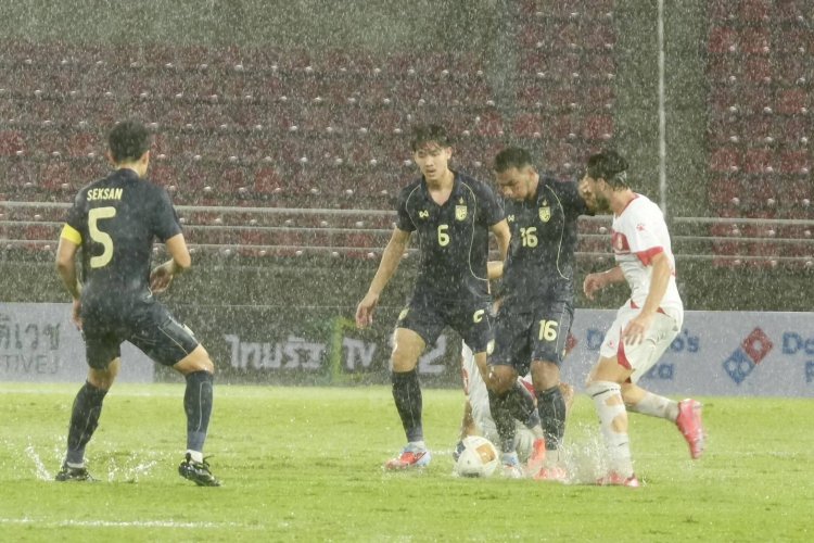 ลุ้นเข้ารอบนัดหน้า!ทีมชาติไทย U23 เสมอ เลบานอน U23 2-2 ศึกชิงแชมป์เอเชีย 2026