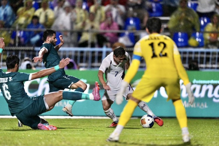 ทีมชาติไทย พ่าย อิรัก 0-1 ศึกคิงส์ คัพ ครั้งที่ 51 รอบชิงชนะเลิศ