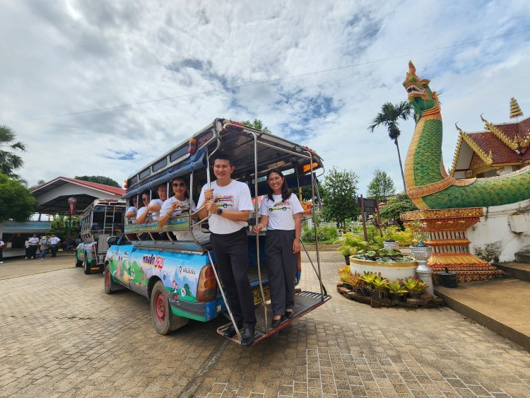 น่าน – เปิดตัวรถโดยสารสุดน่ารัก  “สองแถว ชวนแอ่วน่าน”  กระตุ้นการท่องเที่ยวคาร์บอนต่ำ สร้างมาตรฐานความปลอดภัย