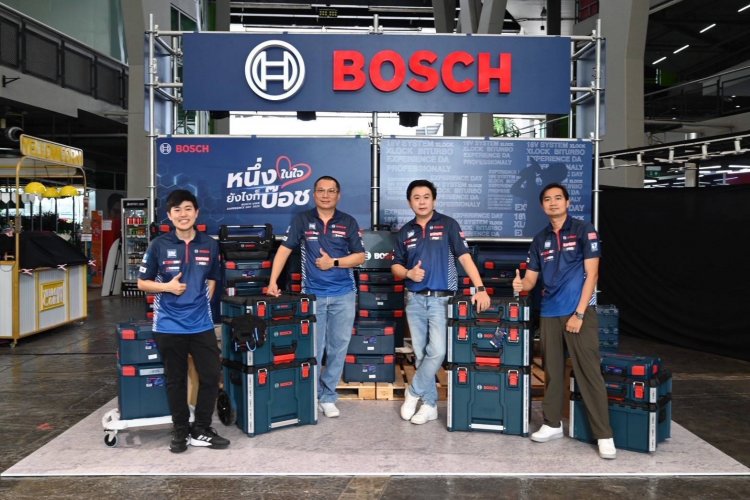 บ๊อชจัดงาน “Bosch Power Tools Experience Day 2025”  เสริมทัพภาพลักษณ์ผู้นำอุปกรณ์เครื่องมือไฟฟ้าตัวจริง