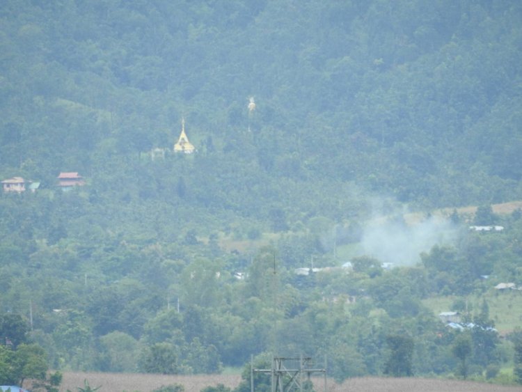 ทหารเมียนมา เปิดฉากรุกคืบ ยึดพื้นที่ บ้านเลเก้ก่อ-บ้านทีแม๊ะวาคี เขตชานเมืองเมียวดี