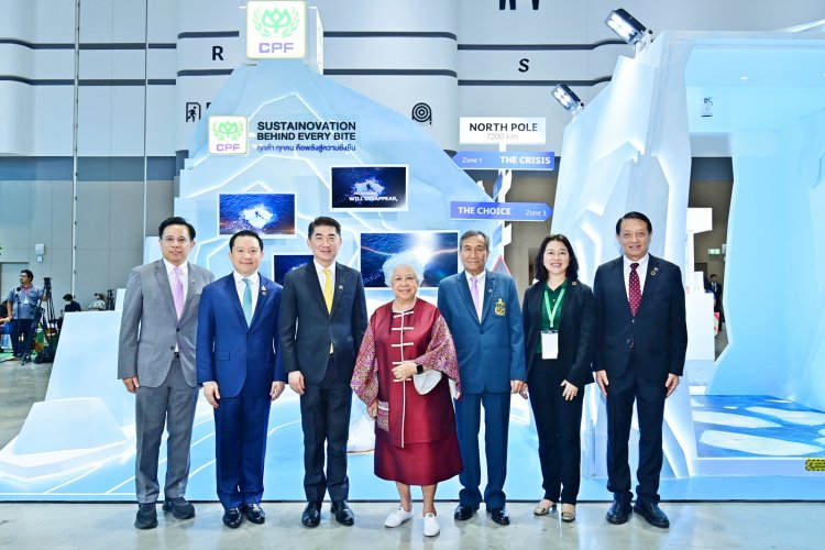 "น้องหมีขั้วโลก" บุกงาน SX2025 ซีพีเอฟ ชวนสร้างการเปลี่ยนแปลงเพื่อโลกยั่งยืน