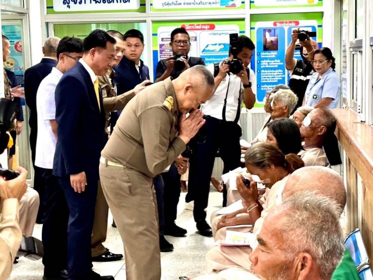 ราษฎรสุขใจ พลานามัยสมบูรณ์ แพทย์พระราชทาน ยกระดับคุณภาพชีวิตคนศรีสะเกษ