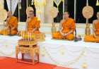พสกนิกรปราจีนบุรีจัดพิธีสวดพระอภิธรรมถวายเป็นพระราชกุศลแด่สมเด็จพระพันปีหลวง