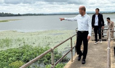 รองผู้ว่าฯศรีสะเกษสั่งจนท.เฝ้าระวังน้ำอ่าง ขุนหาญ–ภูสิงห์ ฉุกเฉินอพยพปชช.ทันที