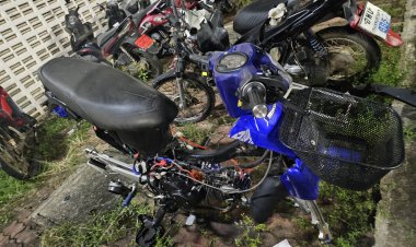 สาวโพสต์ ตร.ตรวจยึดรถมอเตอร์ไซค์ท่อดัง-แต่งซิ่งขอรับคืนถูกถอดชิ้นส่วนเหลือแต่ซาก