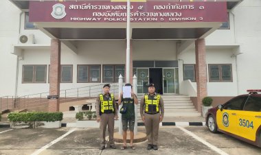 ตำรวจทางหลวงปราจีนบุรี สกัดจับกุมแก๊งคอลเซนเตอร์