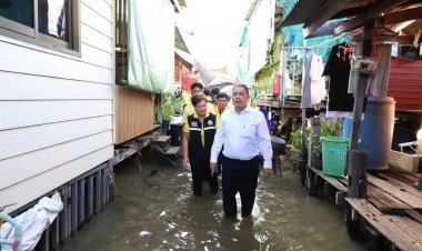 ผู้ว่าฯเอกวิทย์ ลงพื้นที่ติดตามสถานการณ์น้ำอย่างใกล้ชิด เผยมีผู้รับผลกระทบแล้วกว่า 3,000 ครัวเรือน