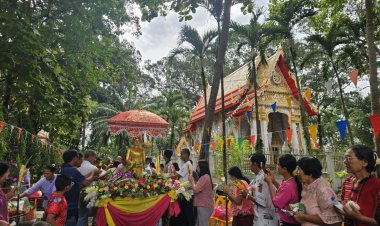 วัดโคกมะกอกทำบุญตักบาตรเทโวโรหนะ-ทำบุญวันออกพรรษาวันเดียวกัน