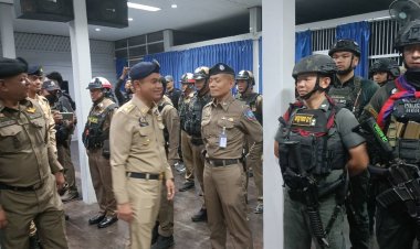 เบตงปล่อยแถวกองกำลังพิทักษ์เมืองเบตง ป้องกันผู้ก่อเหตุความไม่สงบสร้างความปั่นป่วน