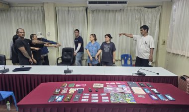 ทลายเครือข่ายแก๊ง "คอลเซ็นเตอร์"กลุ่มทุนจีนร่วมกันฟอกเงิน-ยึดทองคำแท่ง