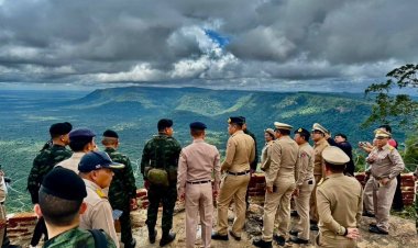 ชลประทานศรีสะเกษเดินหน้าสร้างอ่างเก็บน้ำและถนน เพื่อความมั่นคงชายแดน